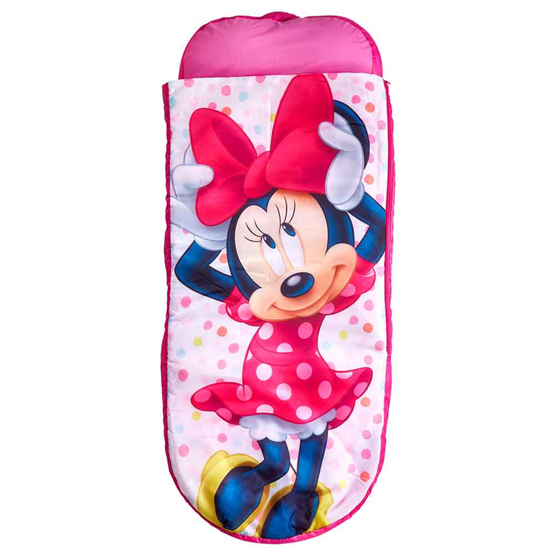 2 in 1 Minnie mouse sleeping bag & inflatable air bed