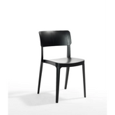 Armless Chair - Black