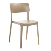 Armless Chair - Beige
