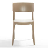 Armless Chair - Beige