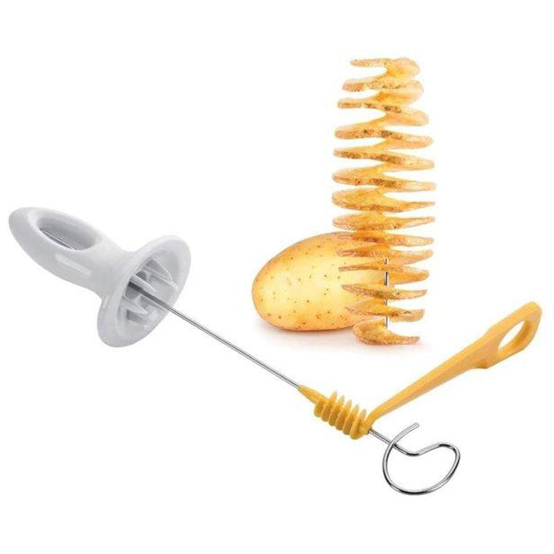 Wenken Pls. Wenken Spiral Potato Slicer - White