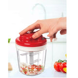 Manual food chopper