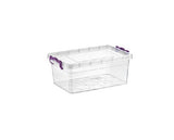 علبة تخزين طعام إيكو بيتيك 500 مل - شفاف