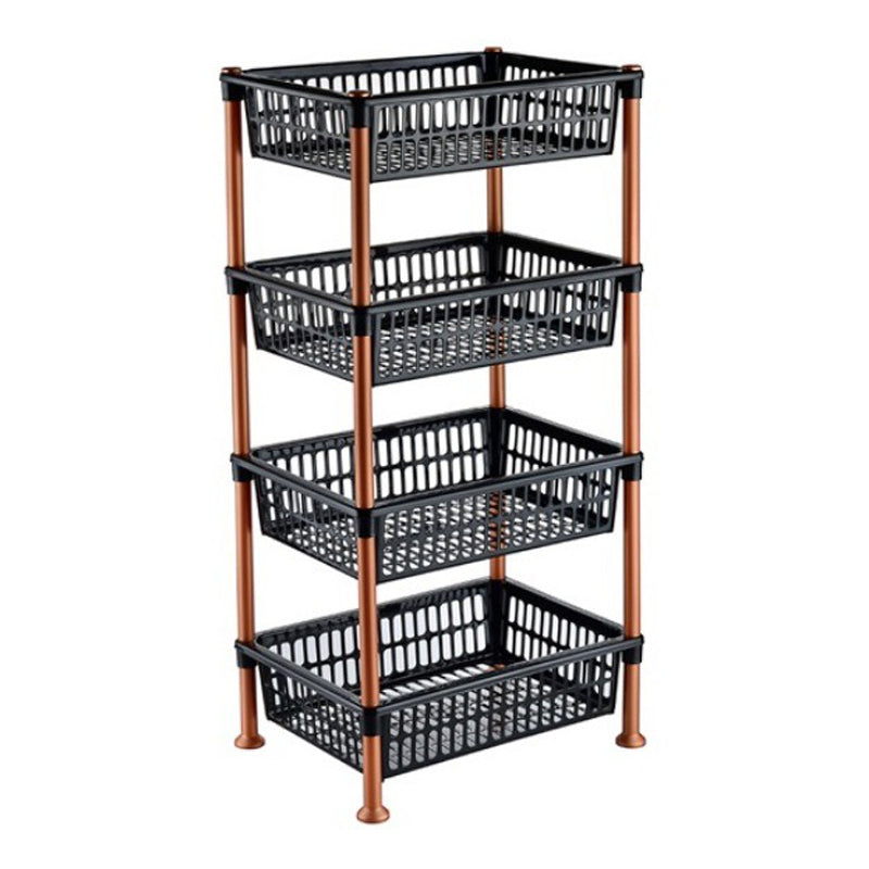 Wheeled Nostalgia Shelf - Black