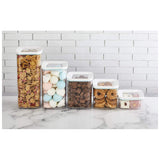 Vip Ahmet Royal Square Storage Box 0.6Ltr - Transparent