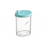 Follow Me Plastic Oil Bottle 600Ml-Royal-Clear-Blue