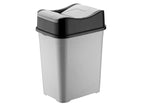 Pelicano Dustbin 35 L - Grey & Black