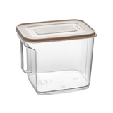 صندوق تخزين عميق بيد سعة 2.75 لتر - شفاف