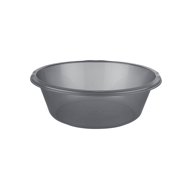 Plastic Kitchen Bowl 12Ltr - Grey