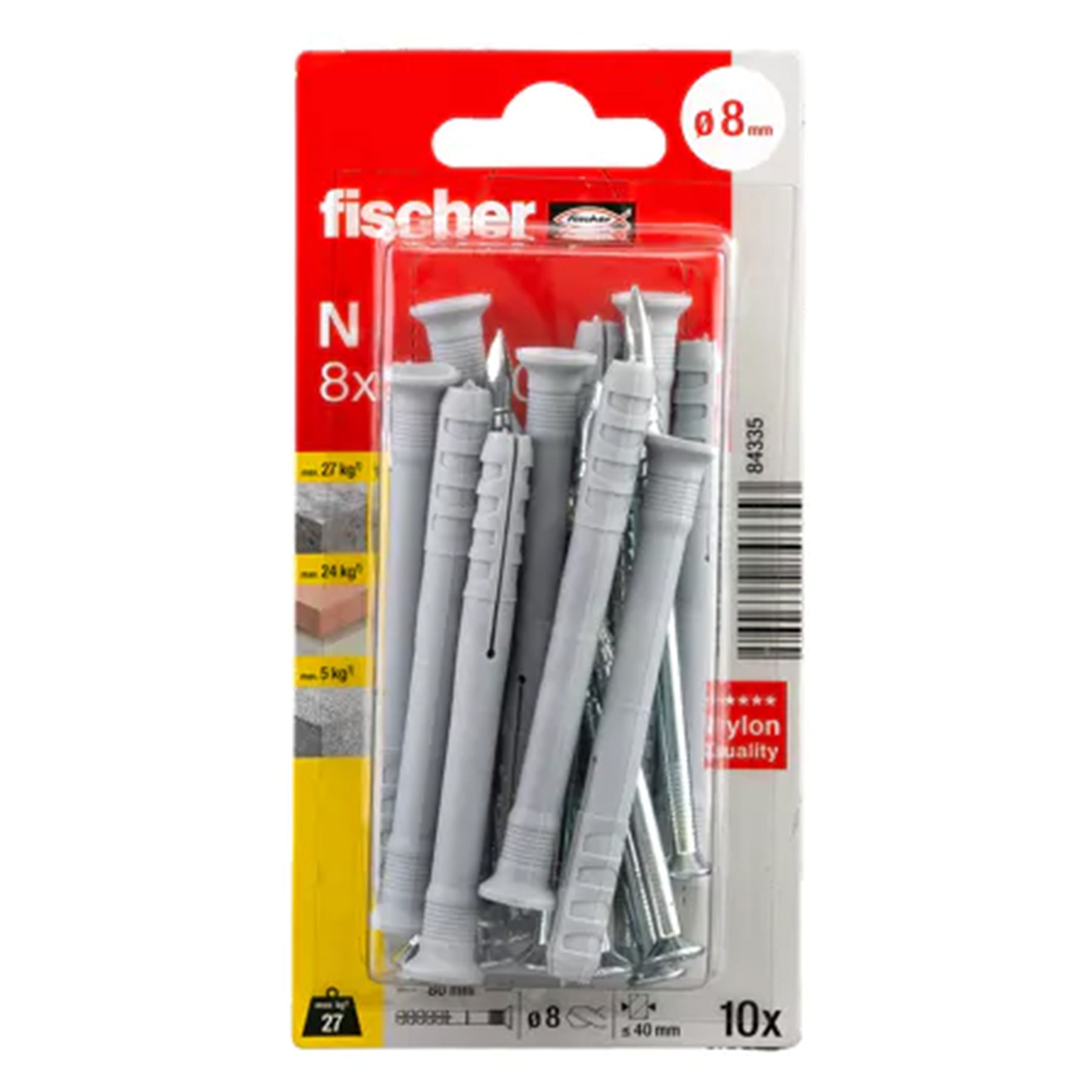 Hammerfix with countersunk head