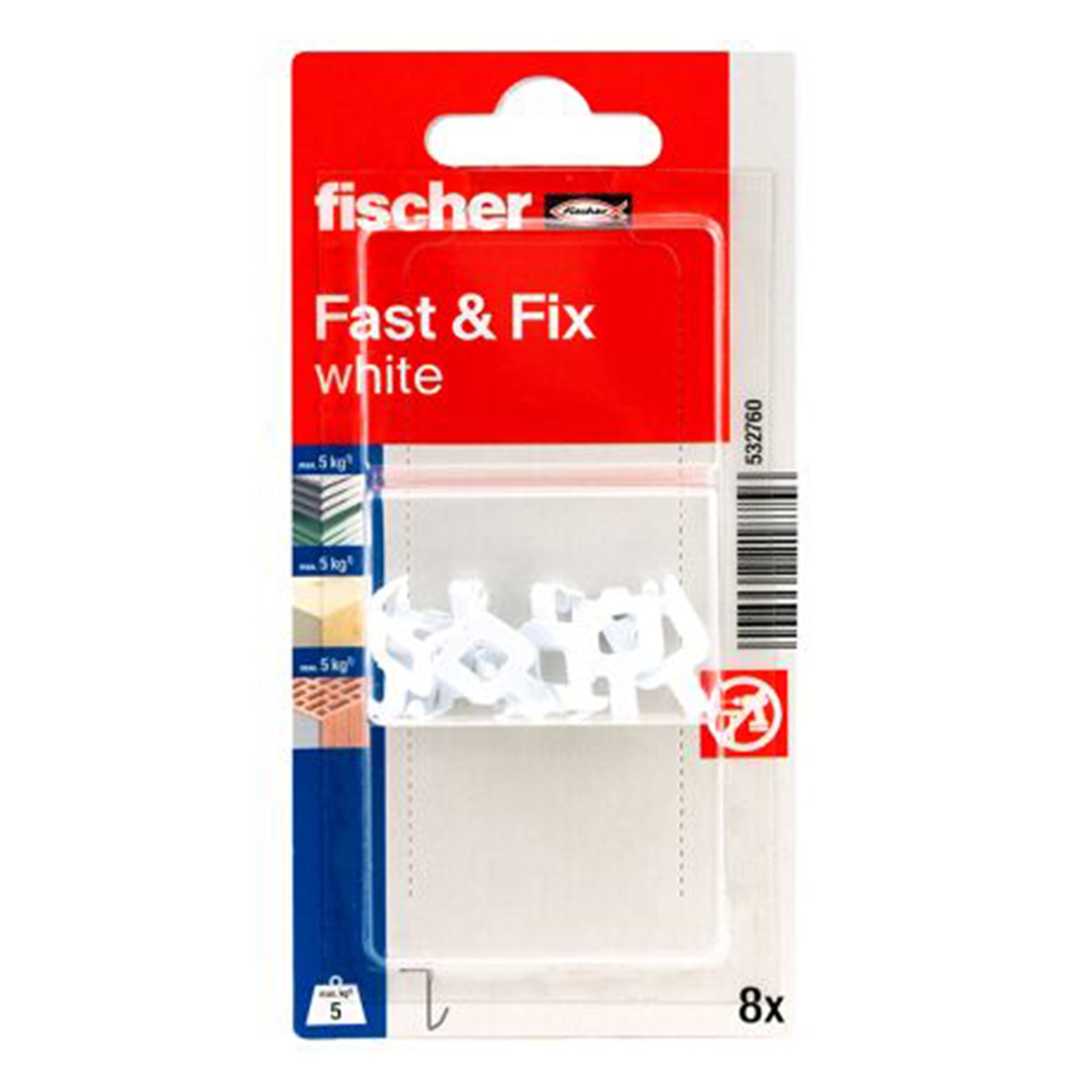 Fast & Fix black SB-card - white