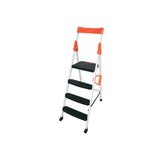 Promax Aluminum 4-Step Ladder with Plastic Step