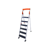 Promax Aluminum 6-Step Ladder with Plastic Step