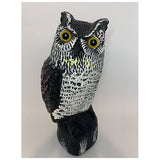 Straight Head Elbow Owl 19X18X40Cm - Black