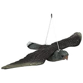 Flying Hawk Decoy Bird Deterrent 51X34X9Cm - Black