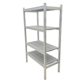 6 Layers aluminum shelving