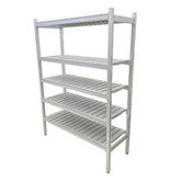 5 Layers aluminum shelving
