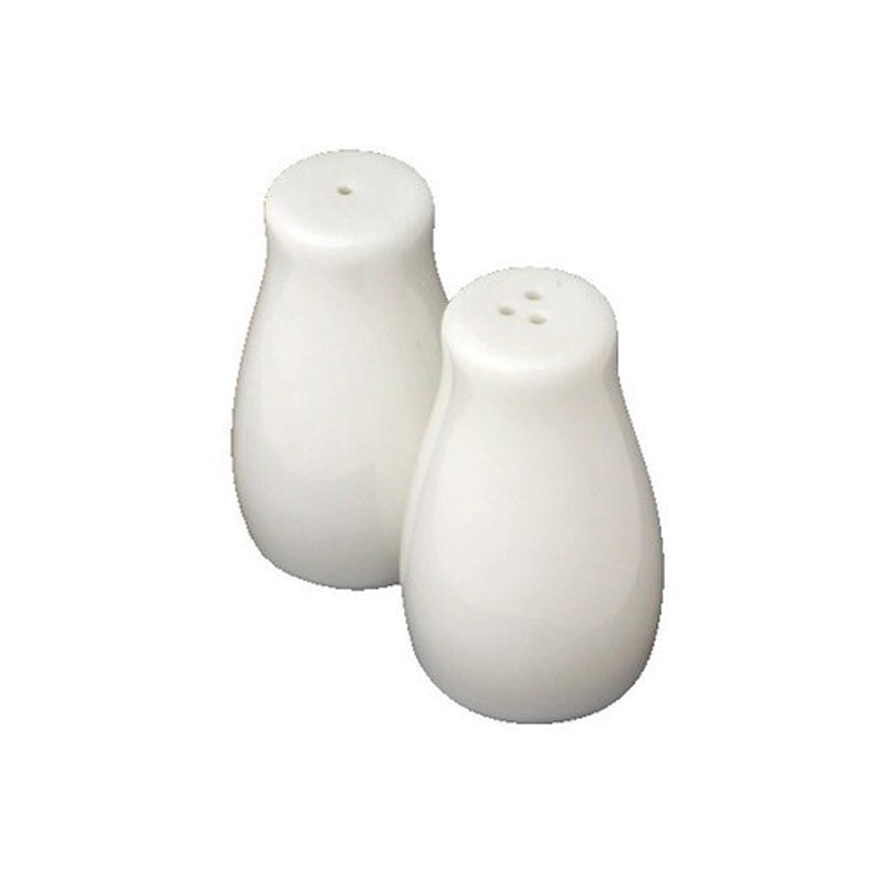 Ceramic Salt&Pepper Set - White
