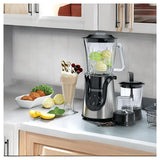 Glass Blender with 2 Mills, 600W 1.5L