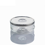 Candle Heater 14x 6.5 cm - Silver