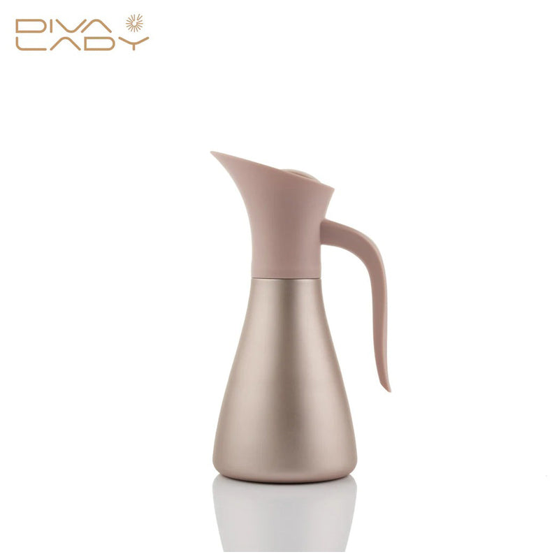 Diva Lady Ghazala 600Ml Water Bottle - Rose Gold