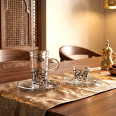 Diva Lady Tea &Coffee Set 18 Pcs-Black