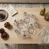 Diva Lady Tea &Coffee Set 18 Pcs-Blue