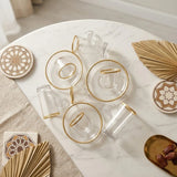 Diva Lady Tea &Coffee Set 18 Pcs-Gold