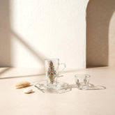 Diva Lady Tea &Coffee Set 18 Pcs-Multicolor