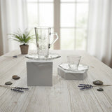 Diva Lady Tea &Coffee Set 18 Pcs-Clear