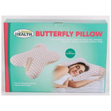 Healthmate Ergonomic Memory Foam Butterfly Pillow 47X35X10Cm