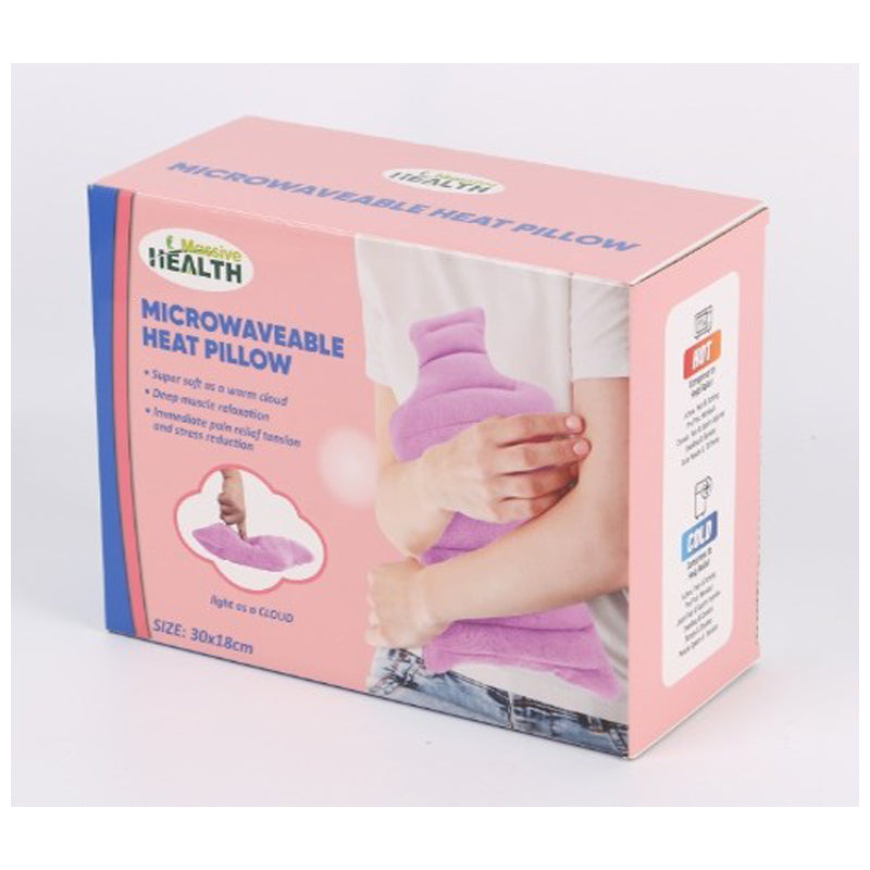 Flaxseed Microwaveable Heat Pillow 30X18Cm