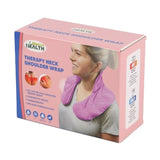 Massive Health Flaxseed Heat Therapy Neck Shoulder Wrap 58X26.5Cm-Pink