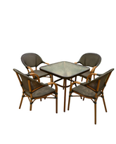 Stylish And Comfortable Garden Set Ideal For Outdoor Seating - Grey