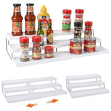 Spice Rack Organizer 53.8X24X10.5Cm - White