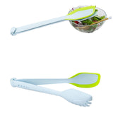 3-In-1 Silicone Food Tong 28X5.6Cm - Blue