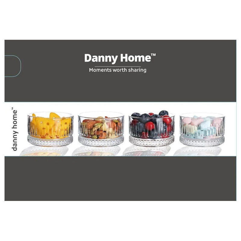 Danny Home 6Pc Fruite Saladdessert Glass Set 230Ml
- Clear