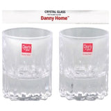 Danny Home 2Pc Waterjuice Glass Set 200Ml - Clear