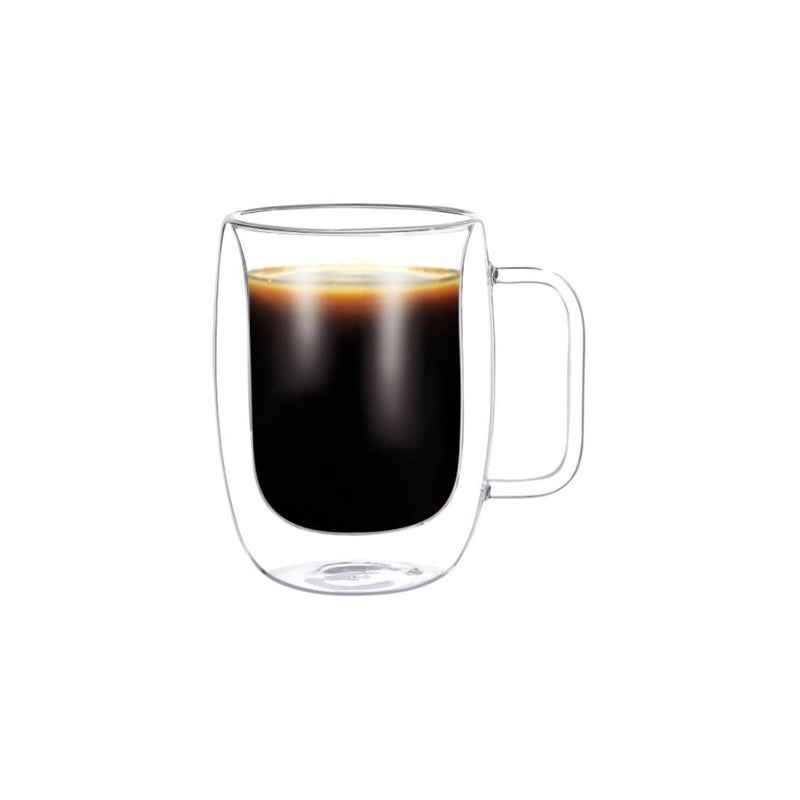 Zwilling Double Walled Tea Coffee Glass Mug 200Ml
- Clear