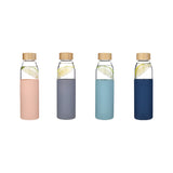 Borosilicate Water Bottle Silicone Cover 550Ml
- Multicolour