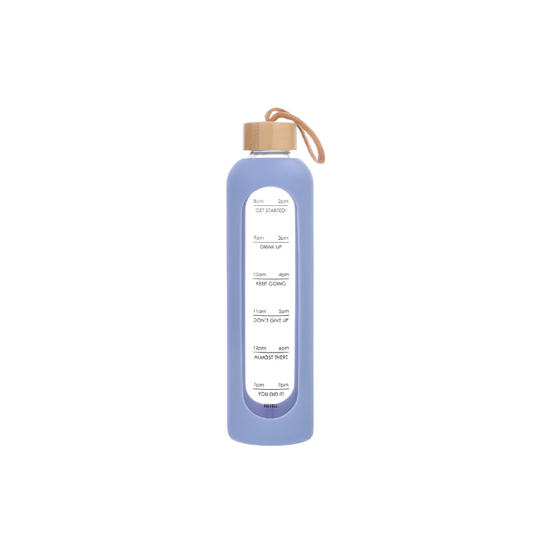 Borosilicate Water Bottle Silicone Cover 1000Ml
- Blue