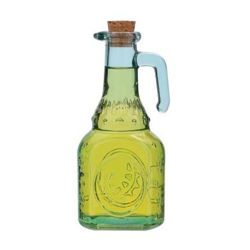 Danny Home Oilvinegar Glass Bottle Cork Stopper
395Ml - Clear