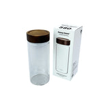Danny Home Borosilicate Airtight Glass Jar 580Ml - Clear
