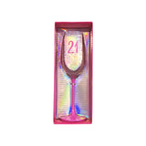 21St Birthday Celebration Glass
450Ml - Pink