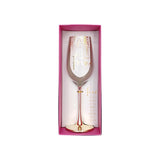 Loving Friend Themed Celebration Glass
450Ml - Gold