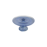 Danny Home Round Glass Cake Stand 22.5X9.5Cm
- Blue