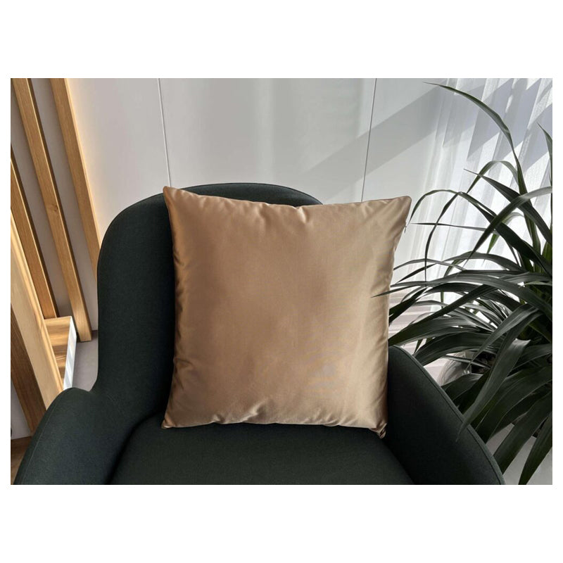 Pillow Cover Silk Fabric-50X50Cm - Gold