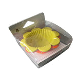 Danny Home 4Pc Silicone Baking Cups Set-Multicolor