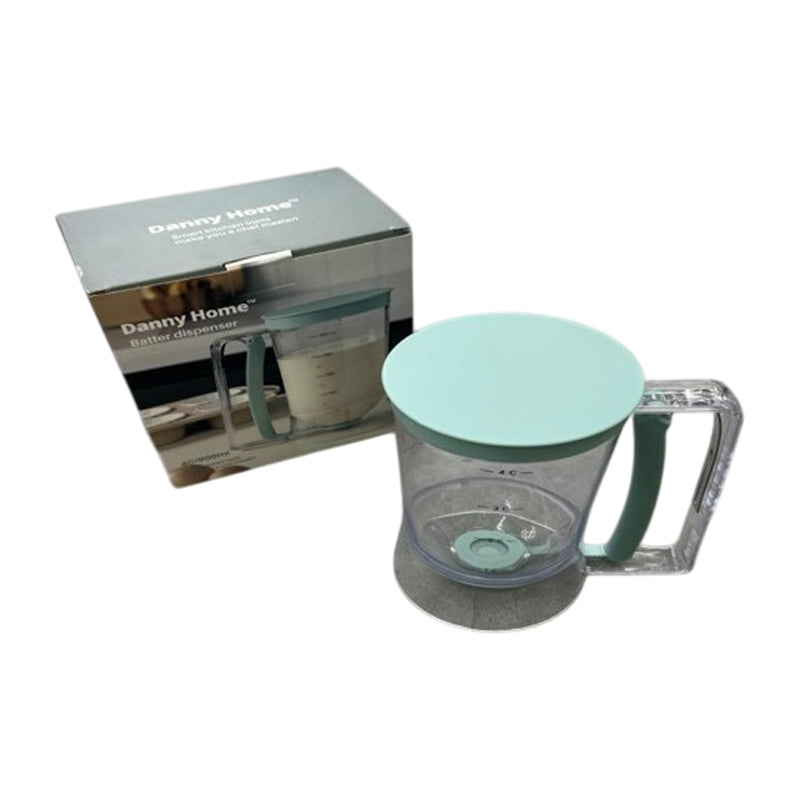 Danny Home Plastic Batter Dispenser Jug- 900Ml-Blue