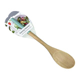 Danny Home Beech Wood Solid Spoon With Painted Grip-33Cm-Wooden
